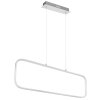 Globo SILLA Pendant Light LED matt nickel, 1-light source