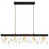 Globo KIRA Pendant Light black, 5-light sources