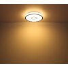 Globo GEORGIA Ceiling Light LED white, 1-light source, Remote control, Colour changer