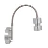 Steinhauer NOVÉ Wall Light brushed steel, 1-light source
