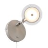 Steinhauer TUROUND Wall Light LED stainless steel, 1-light source