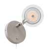 Steinhauer TUROUND Wall Light LED stainless steel, 1-light source