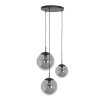 Steinhauer BOLLIQUE Pendant Light black, 3-light sources