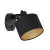 Steinhauer ORNOIR Wall Light black, 1-light source