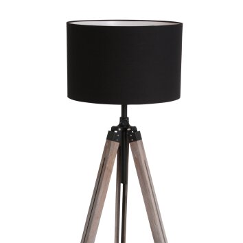Steinhauer TRIEK Floor Lamp Light wood, black, 1-light source