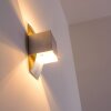 Baltimore wall light aluminium, 1-light source