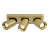 Lucide NIGEL Ceiling Light LED gold, brass, 3-light sources