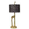 Lucide EXTRAVAGANZA MISS Table lamp gold, brass, 1-light source