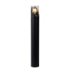 Lucide NORMAN path light black, 1-light source