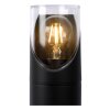 Lucide NORMAN path light black, 1-light source