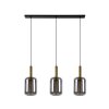 Lucide JOANET Pendant Light black, 3-light sources