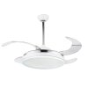 Globo CABRERA fan LED white, 1-light source, Remote control