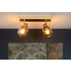 Lucide BJORN Ceiling Light gold, brass, 2-light sources