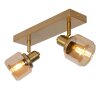 Lucide BJORN Ceiling Light gold, brass, 2-light sources