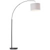 Brilliant AIKE Floor Lamp black, 1-light source