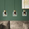 Brilliant OSAKI Pendant Light gold, 3-light sources