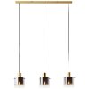 Brilliant OSAKI Pendant Light gold, 3-light sources