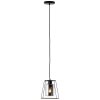 Brilliant LUXOR Pendant Light black, 1-light source