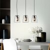 Brilliant LUXOR Pendant Light black, 3-light sources