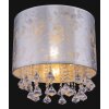 Globo AMY Ceiling Light matt nickel, 1-light source