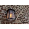 Lutec KELSEY Outdoor Wall Light black, 1-light source