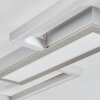 AHRENFELD Ceiling Light LED aluminium, 1-light source, Remote control