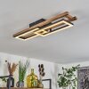 AYAJASCO Ceiling Light LED Ecru, black, 1-light source