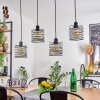 TOBUNA Pendant Light black, 4-light sources