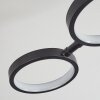 CARRISITO Ceiling Light LED black, 1-light source