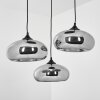 AVONLEA Pendant Light black, 3-light sources