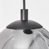 SERNF Pendant Light black, 3-light sources