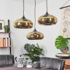 AVONLEA Pendant Light black, 3-light sources