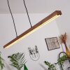 MAUMELA Pendant Light LED black, 1-light source