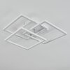 OBEREGG Ceiling Light LED chrome, white, 1-light source, Remote control