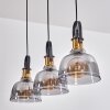 TREJOS Pendant Light black, 3-light sources