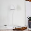 GRENOBLE Table lamp LED white, 1-light source