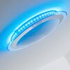 Vittangi Ceiling Light LED white, 1-light source, Colour changer