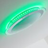 Vittangi Ceiling Light LED white, 1-light source, Colour changer
