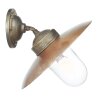 KS Verlichting Landes Wall Light bronze, copper, 1-light source