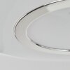 AUXERRE Ceiling Light LED white, 2-light sources, Remote control, Colour changer