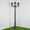NAOFE Lamp Post black, 3-light sources