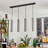 STETTLER Pendant Light black, 4-light sources