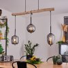 VERBANIA Pendant Light Ecru, black, 3-light sources