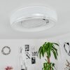 TOBOSY Ceiling Light LED white, 1-light source, Remote control