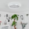 TOBOSY Ceiling Light LED white, 1-light source, Remote control
