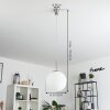 COCHUNA Pendant Light matt nickel, 1-light source