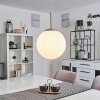 COCHUNA Pendant Light matt nickel, 1-light source