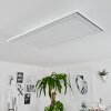 TELSEN Ceiling Light LED white, 2-light sources, Remote control, Colour changer