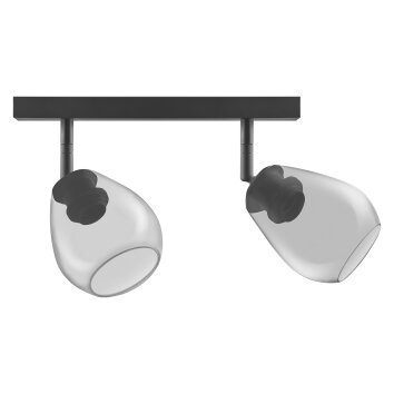 Ledvance 1906 CONE Ceiling Light black, 2-light sources