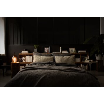 Ledvance 1906 CARVED Table lamp black, 1-light source